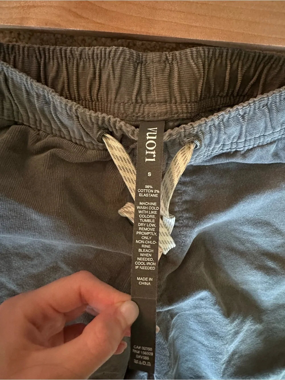 Vuori Optimist Corduroy Shorts